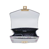 Floral Office Bag – Chic Crossbody Handbag with Floral Print
