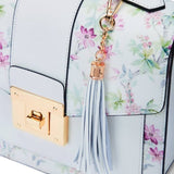 Floral Office Bag – Chic Crossbody Handbag with Floral Print