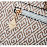Aztec Pattern Office Bag – Unique Leather Handbag with Boho Design