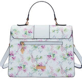 Floral Office Bag – Chic Crossbody Handbag with Floral Print