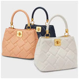 Navy Blue Mini Bag – Compact Leather Shoulder Bag for Women