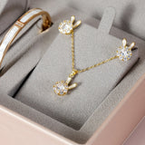 Uhura Combo Pack Green Dial Gold Watch Set – Coordinated Bracelet, Pendant Necklace and Stud Earrings For Women